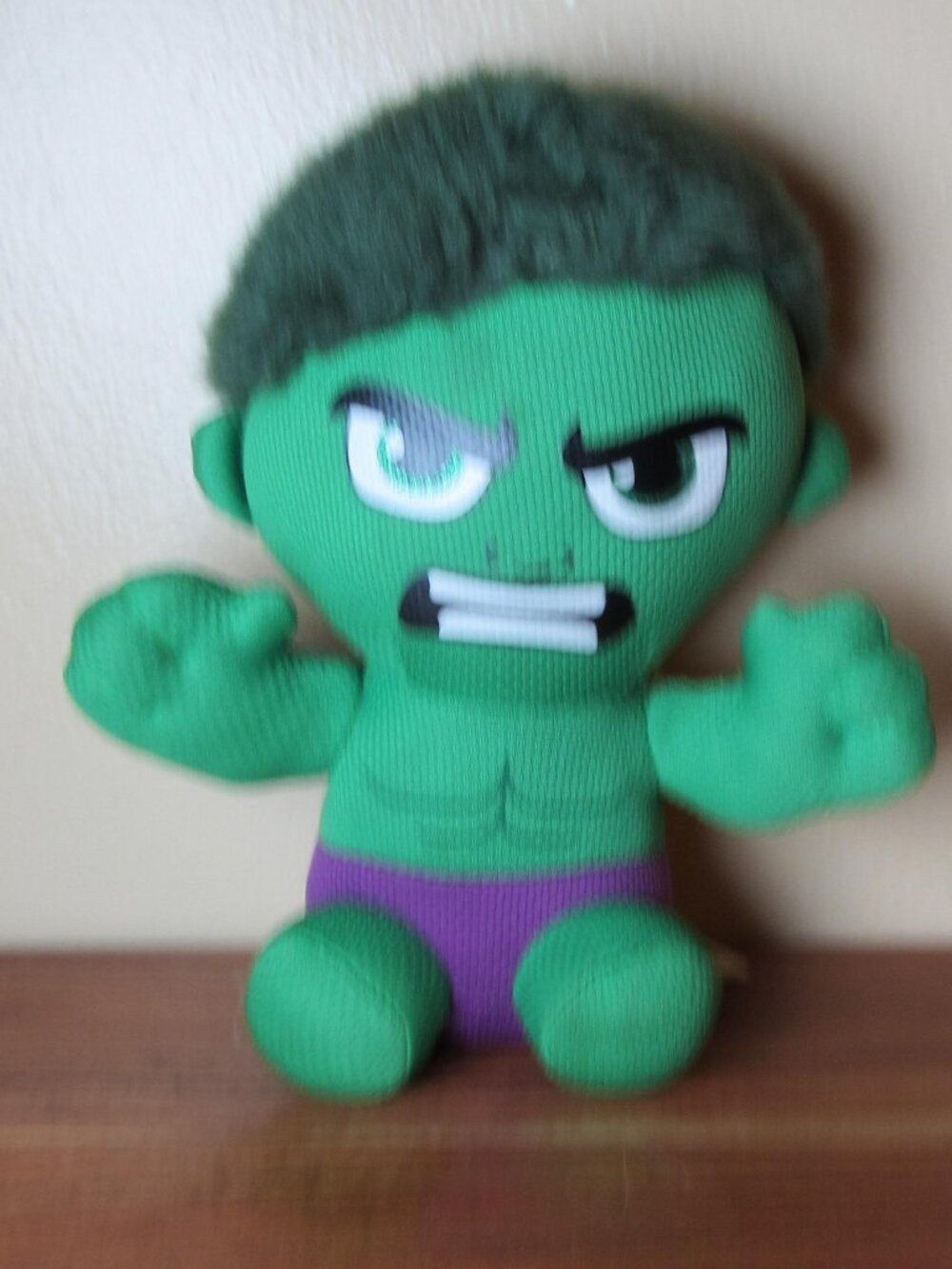 plush incredible hulk TY marvel avengers 2016 (W6795)
